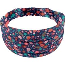 Headscarf headband- child size huppette fleurie