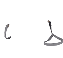Length removable strip  anthracite gray