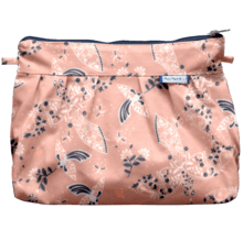 Pleated clutch bag oiseau bandana