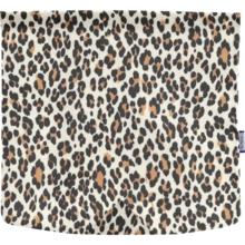 Square flap of saddle bag  leopard