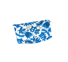 Flap of shoulder bag passion bleue