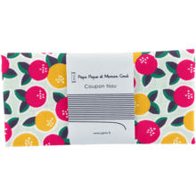 Coupon tissu 50 cm agrumes pop