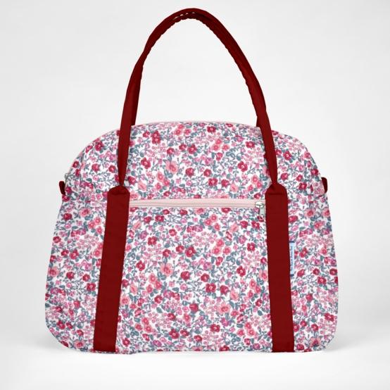 Bowling bag  rose grenadine