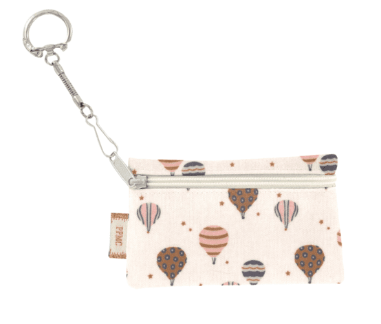 Keyring  wallet montgolfiere