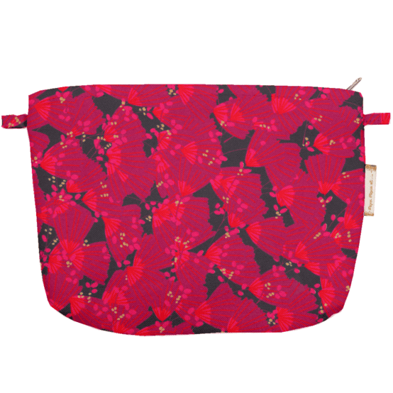 Coton clutch bag féérie fuchsia