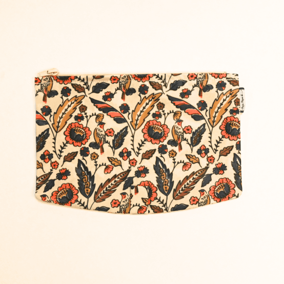 Flap of shoulder bag plumes d'été