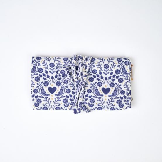 Jewelry pouch scandinavia bleu