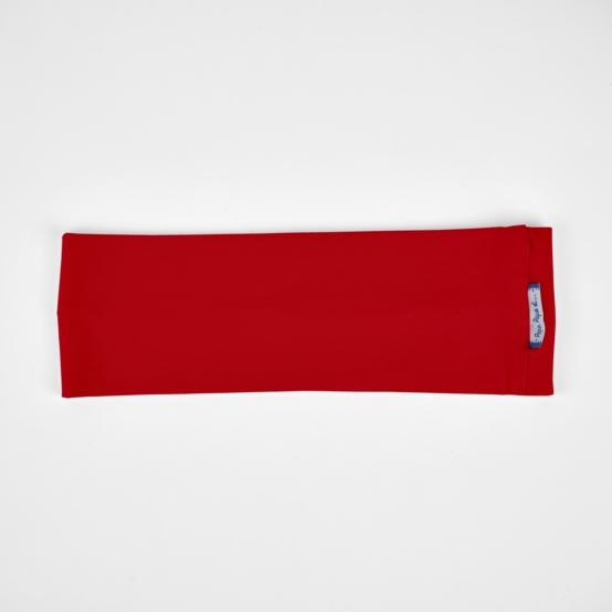 Stretch jersey headband  red