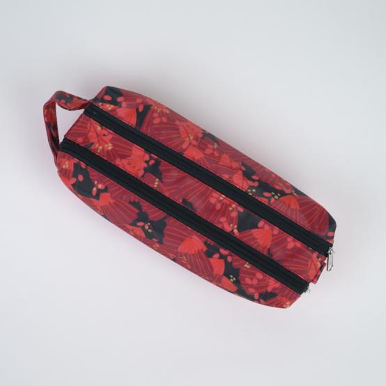 Double compartment school kit féérie fuchsia