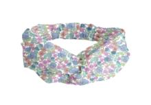 children's double-breasted headband pastel fleuri