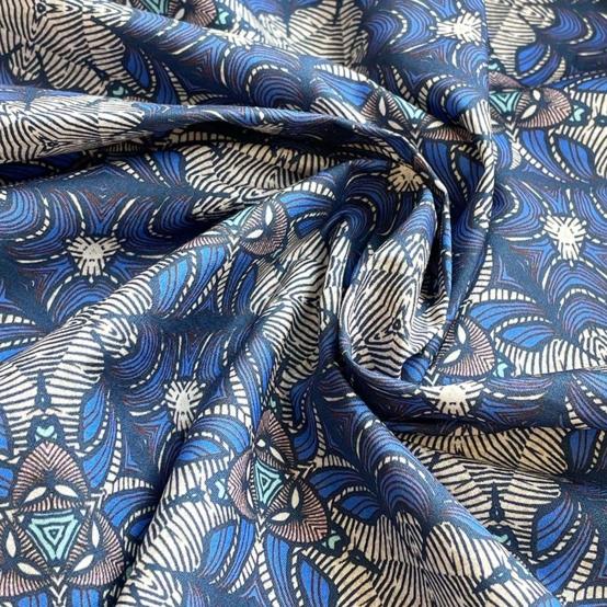Cotton fabric ethnique