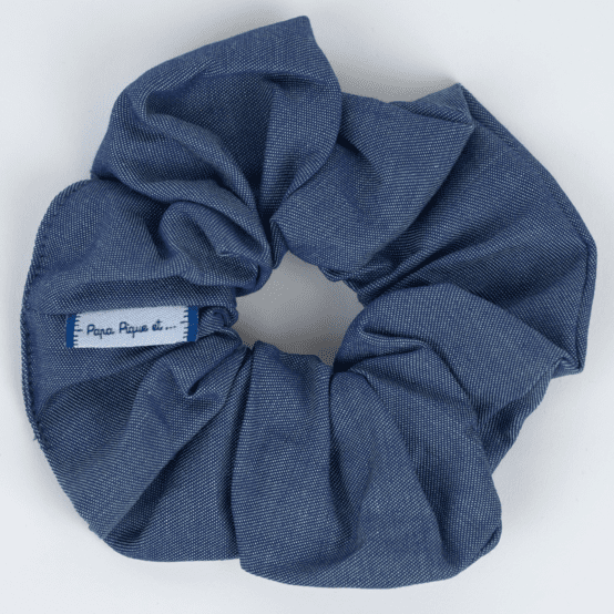 Scrunchie light denim