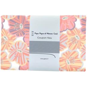 1 m fabric coupon ex2540 pastel striped anemones