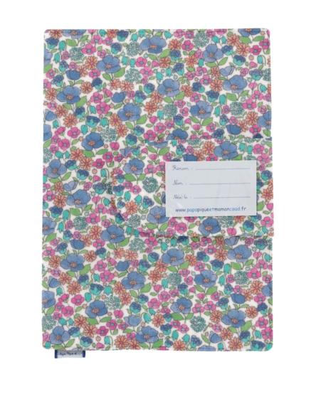 Health book cover pastel fleuri