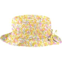 Rain hat adjustable-size T3 mimosa jaune rose