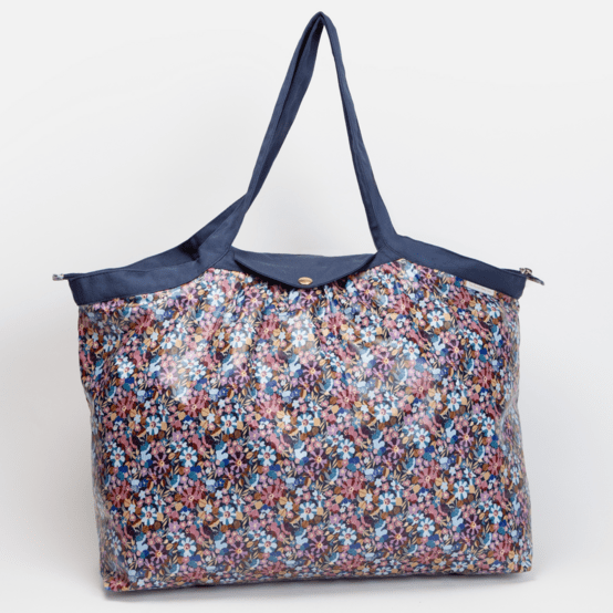 Pleated tote bag - Medium size bloom 70