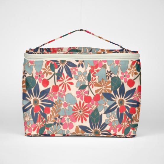 Large vanity cerise en fleur
