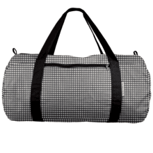 Duffle bag vichy noir