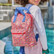 Gaby small backpack cocktail de fleurs