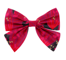 Bow tie hair slide féérie fuchsia