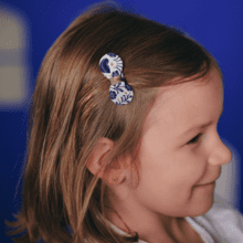 Noeud Anti-Glisse hair slide scandinavia bleu