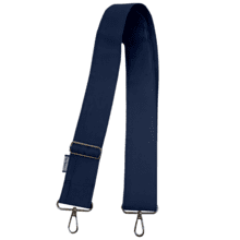 Wide shoulder strap navy blue