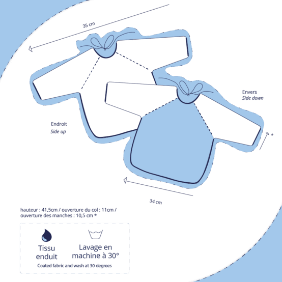 Bib sleeves shanti