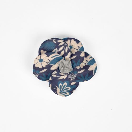 Flower petal hair slide small  parade royale