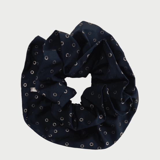 Double XL Scrunchie bulle bronze marine