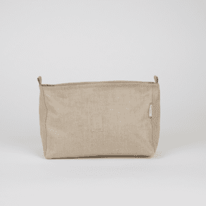 Base of shoulder bag golden linen