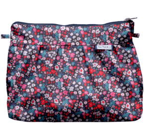 Pleated clutch bag romance fleurie