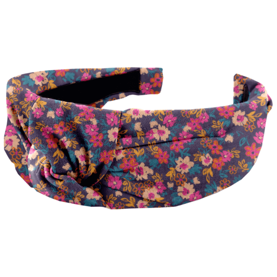 Large Crossed Headband hippie fleurie