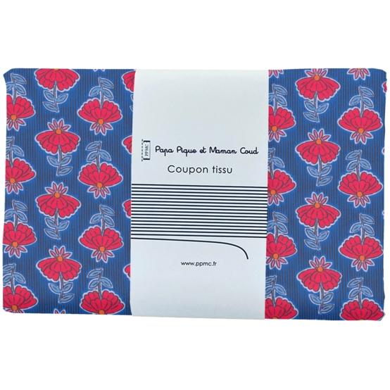 1 m fabric coupon ex2544 shanti blue