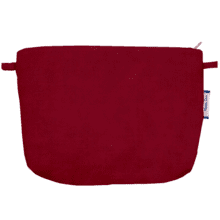 Coton clutch bag red velvet