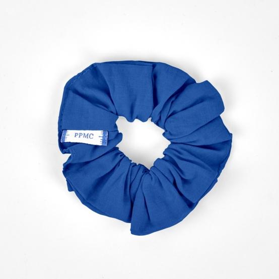 Small scrunchie navy blue