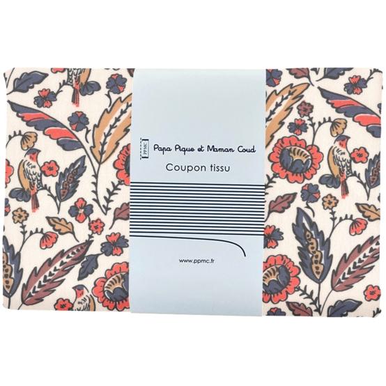 1 m fabric coupon plumes d'été