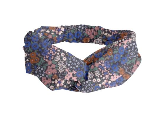 children's double-breasted headband monet lilas