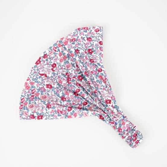 Headscarf headband- child size rose grenadine
