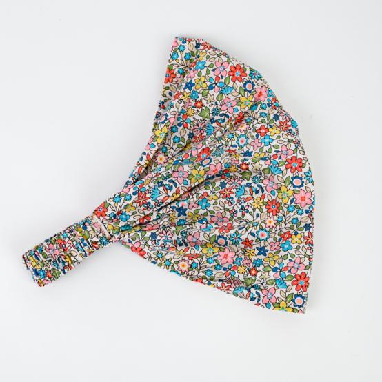 Headscarf headband- Adult size mille et une fleurs