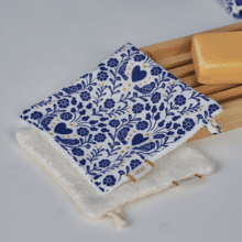 Makeup Remover cotton scandinavia bleu