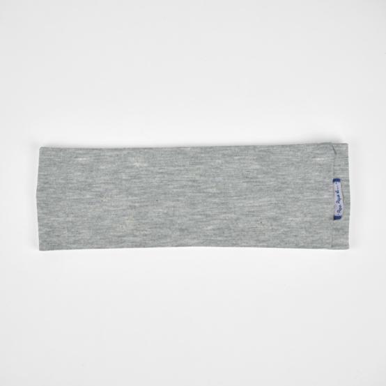 Stretch jersey headband  Mottled gray