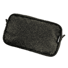 Belt bag glitter black