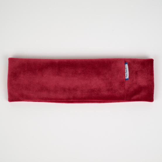 Stretch jersey headband  red velvet