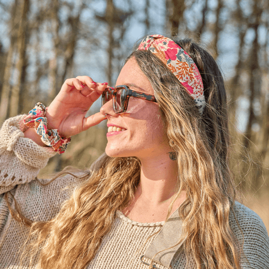 Large Crossed Headband parfum d'antan