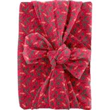 Furoshiki tall 73 x 73 ex2252 red holly