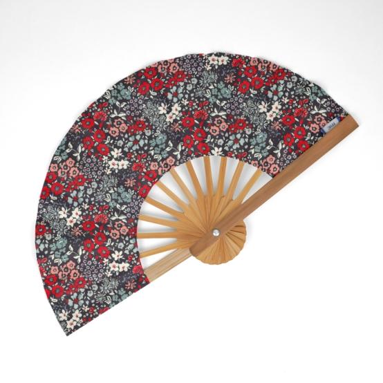 Hand-held fan jardin d'aurore