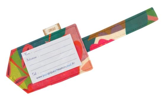 Luggage Tag fleurs des iles