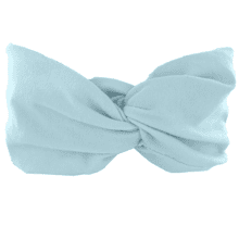 Jersey Crossed Headband Child sky blue a4