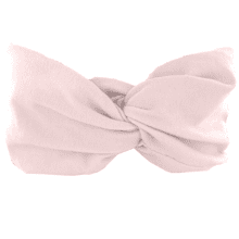 Jersey Crossed Headband Child powder pink