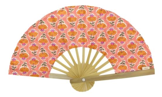 Hand-held fan shanti